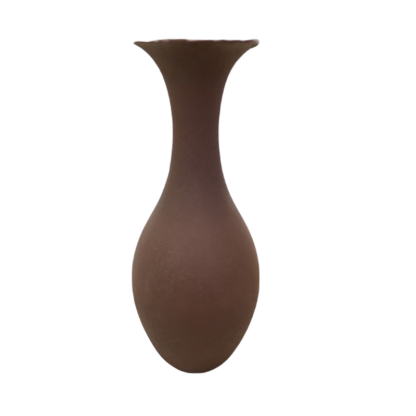Vază decorativă ceramică 70cm maro